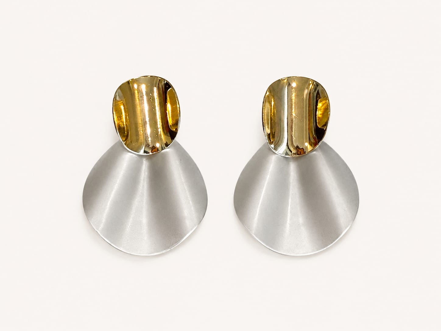 Lojain Earrings — Gold & silver tone