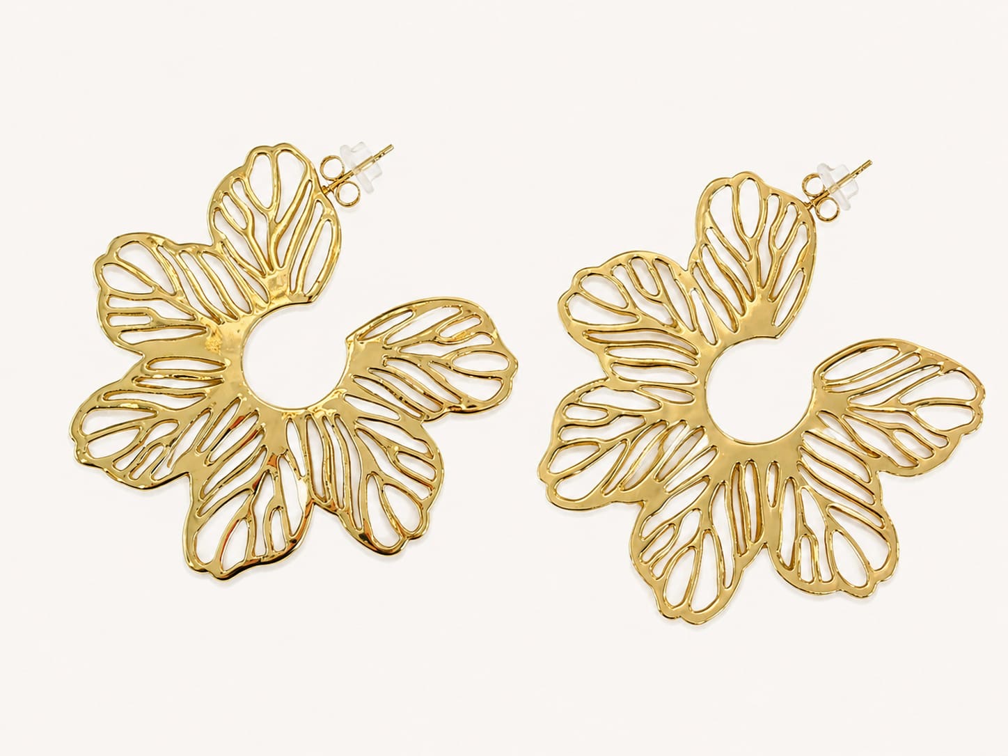 Jouri Earrings — Gold tone