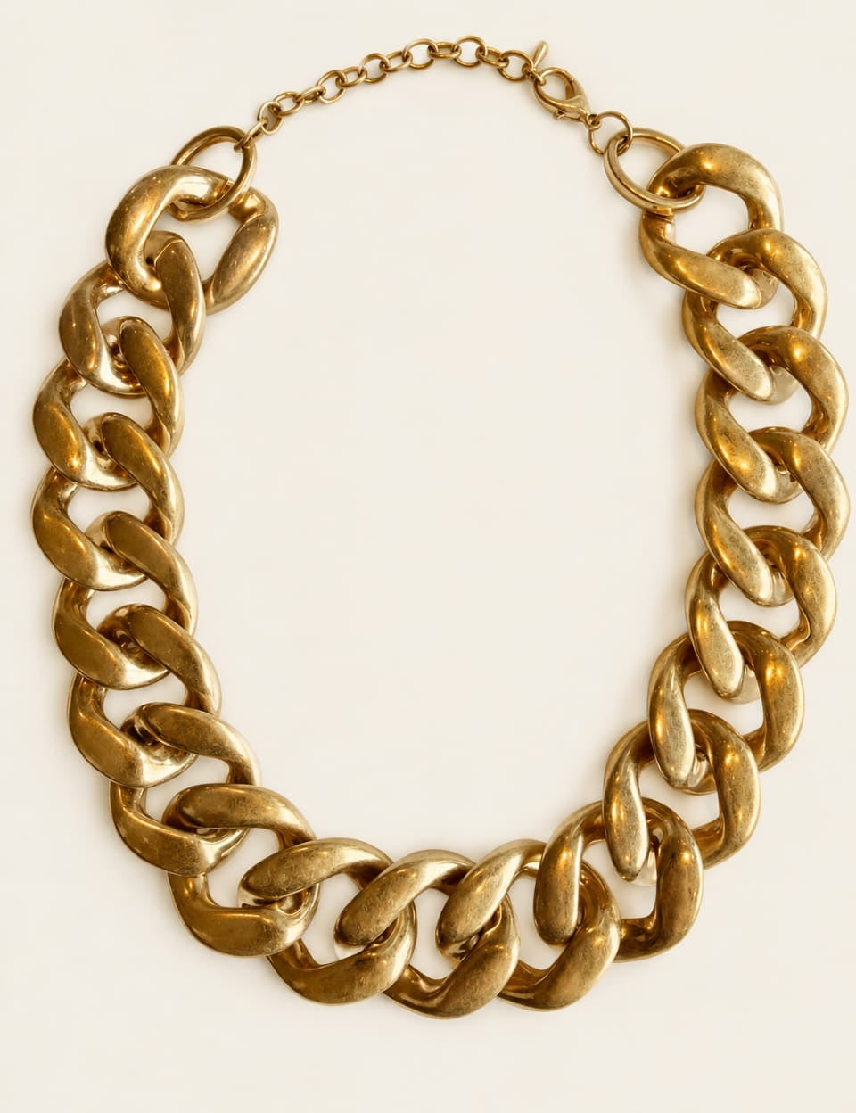 Dahabeya Necklace — Gold tone