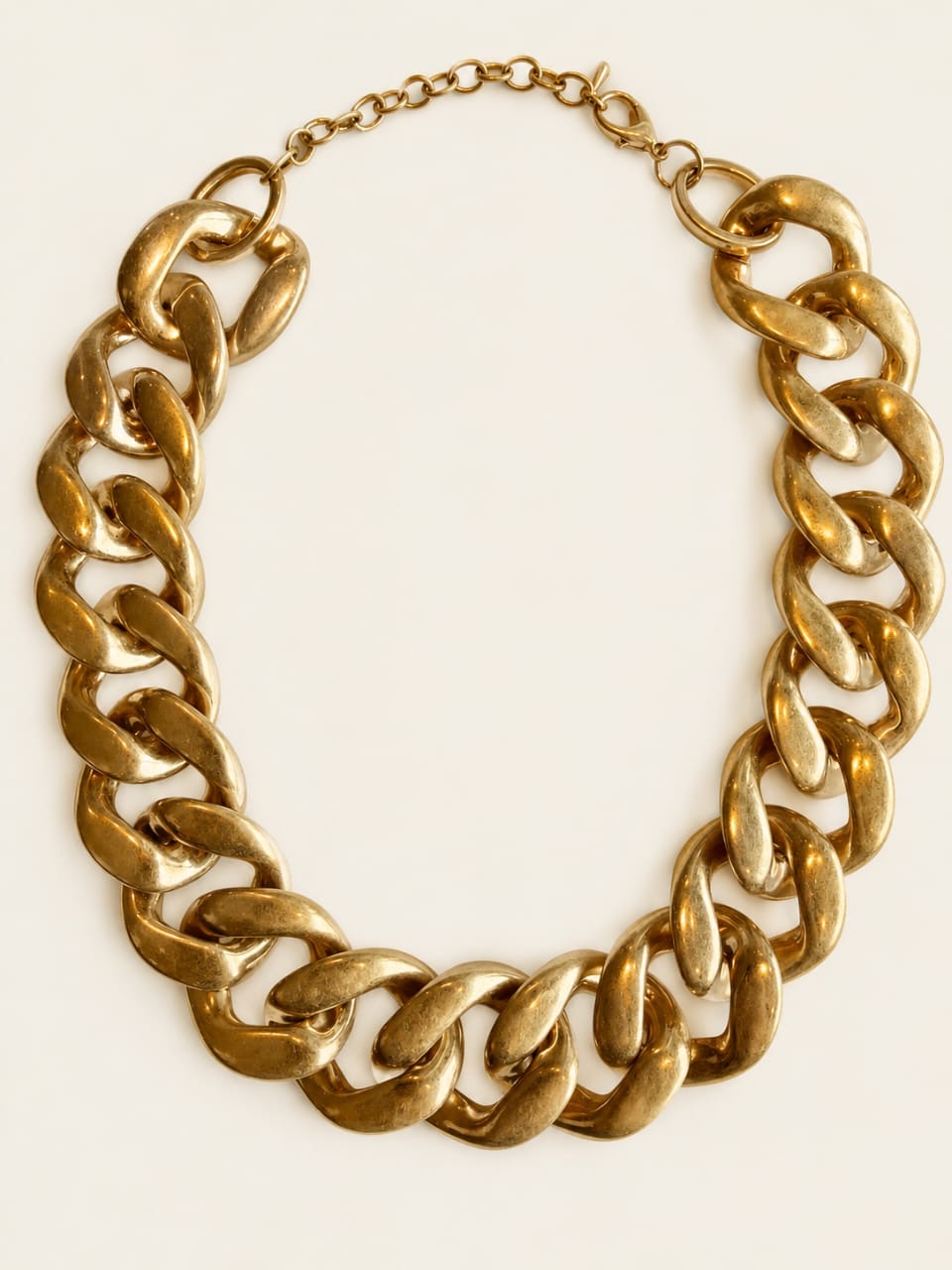 Dahabeya Necklace — Gold tone