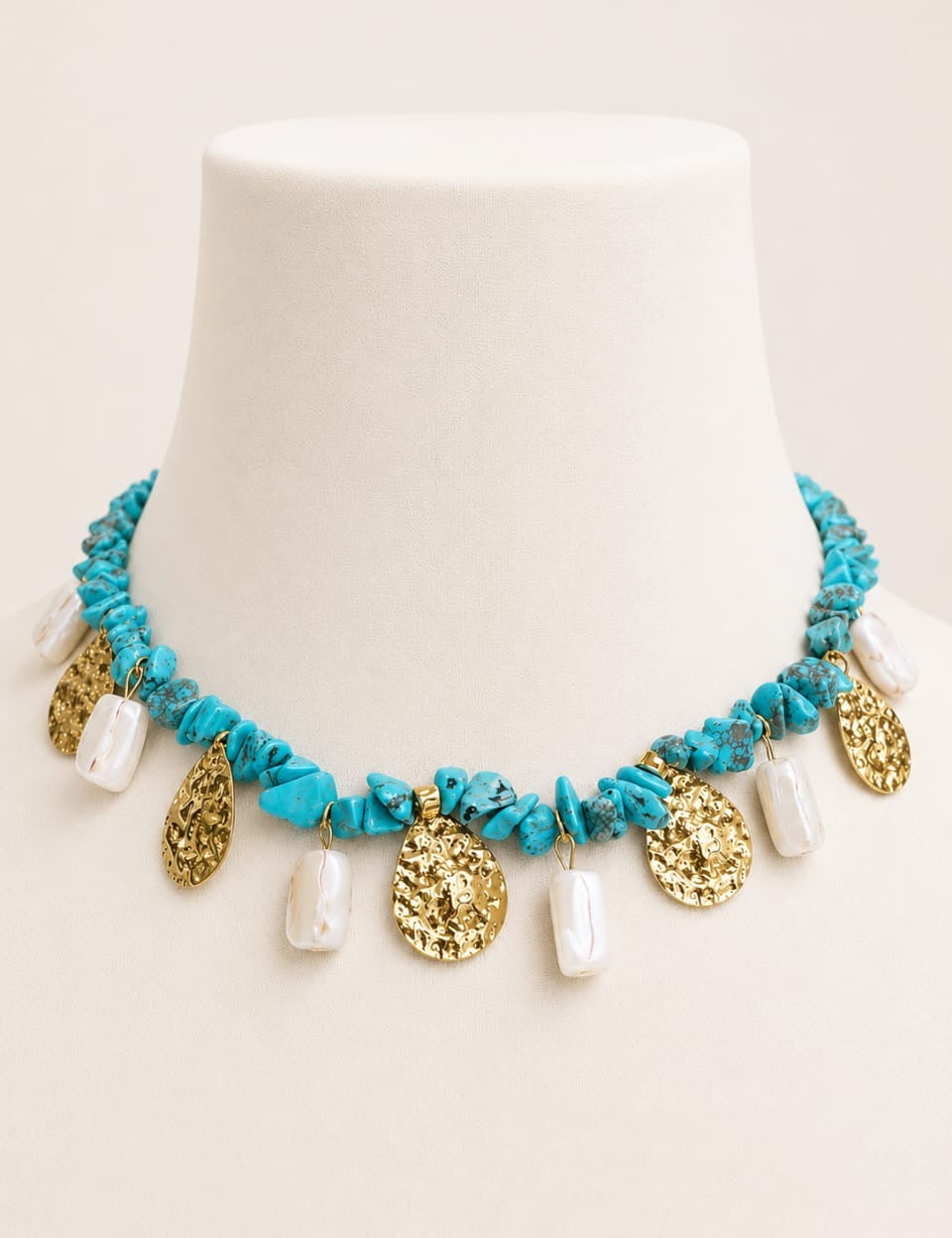 Nile Necklace — Turquoise