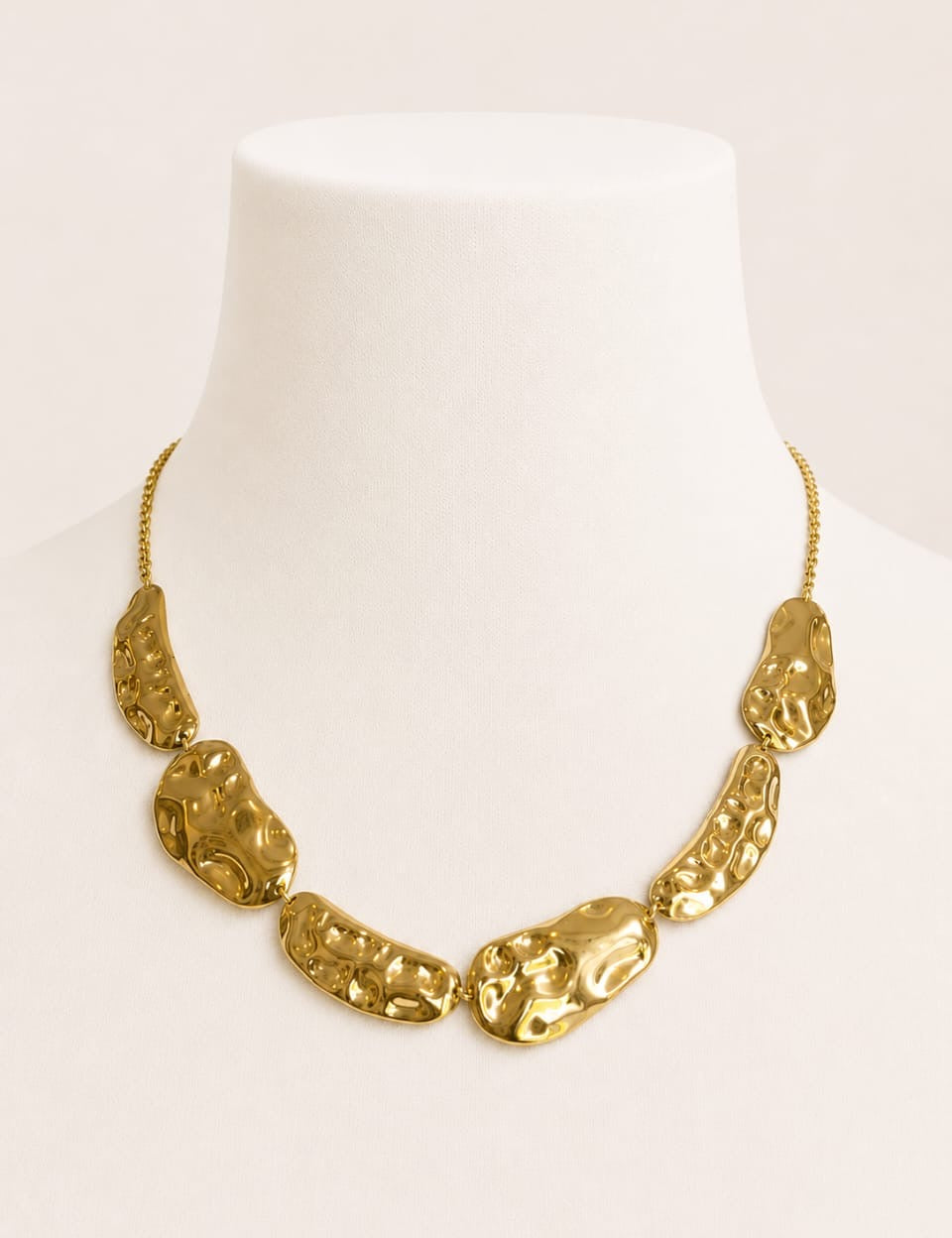 Safa Necklace — Gold tone
