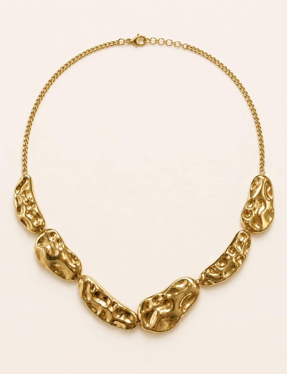 Safa Necklace — Gold tone