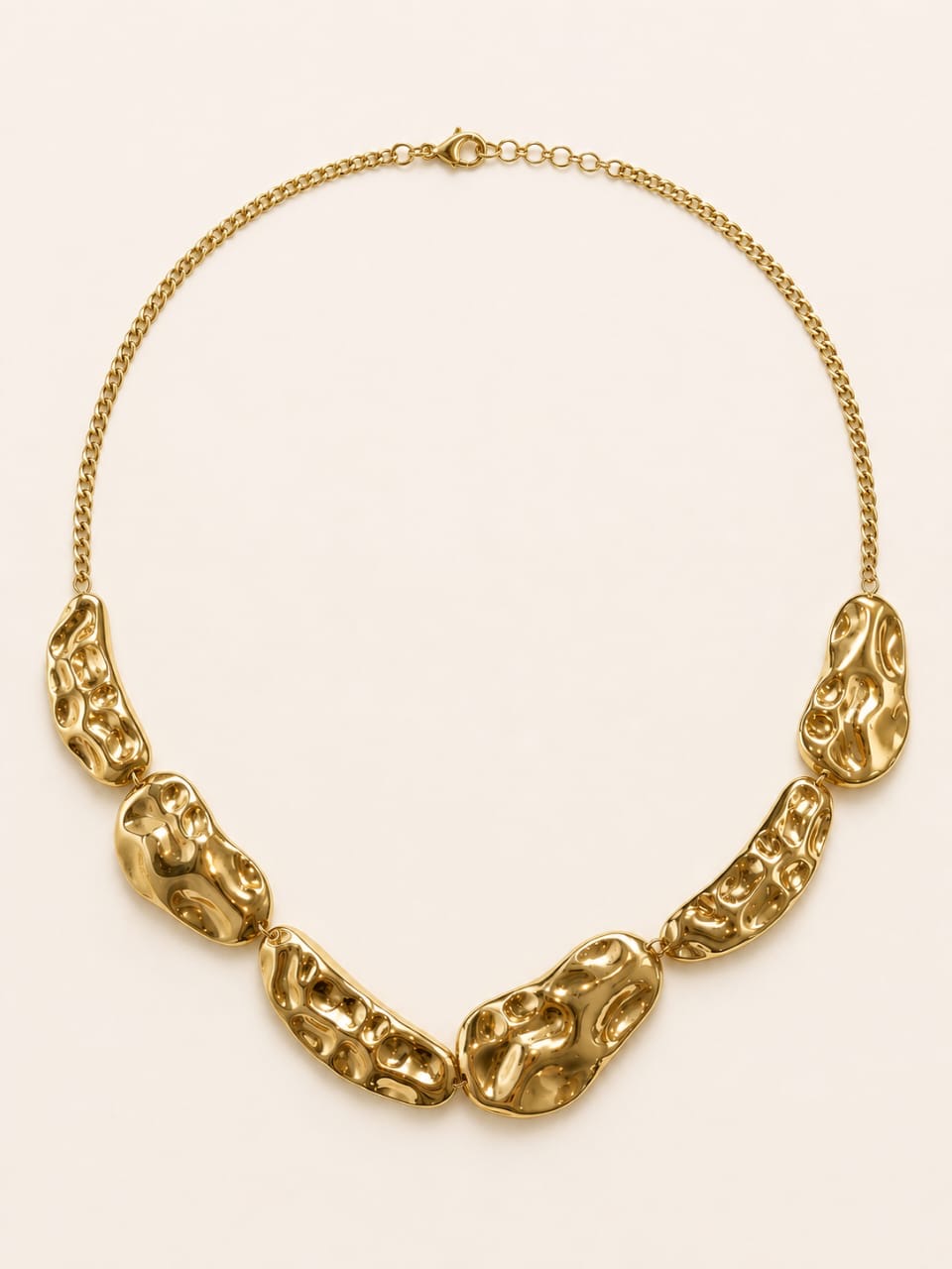 Safa Necklace — Gold tone