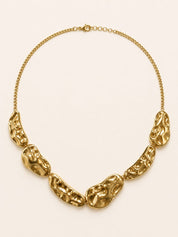 Safa Necklace — Gold tone