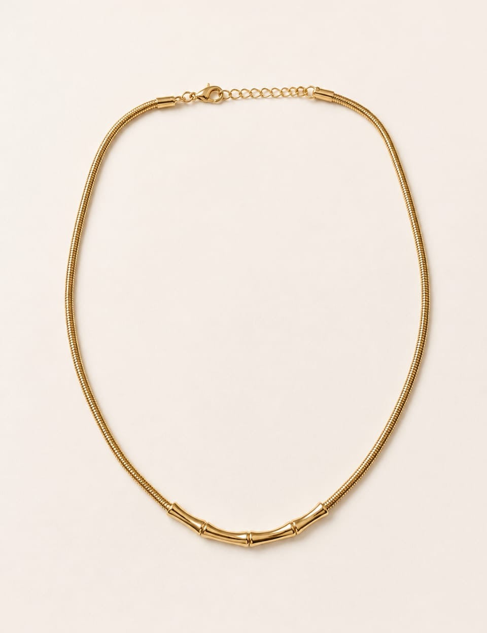 Ghosoun Necklace — Gold tone