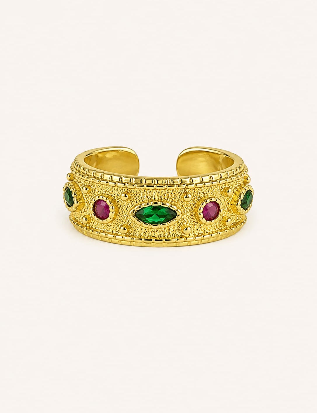 Jasmine Ring — Gold tone