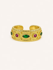 Jasmine Ring — Gold tone
